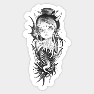 Geisha Sticker